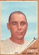 1962 Topps      034      Johnny Temple